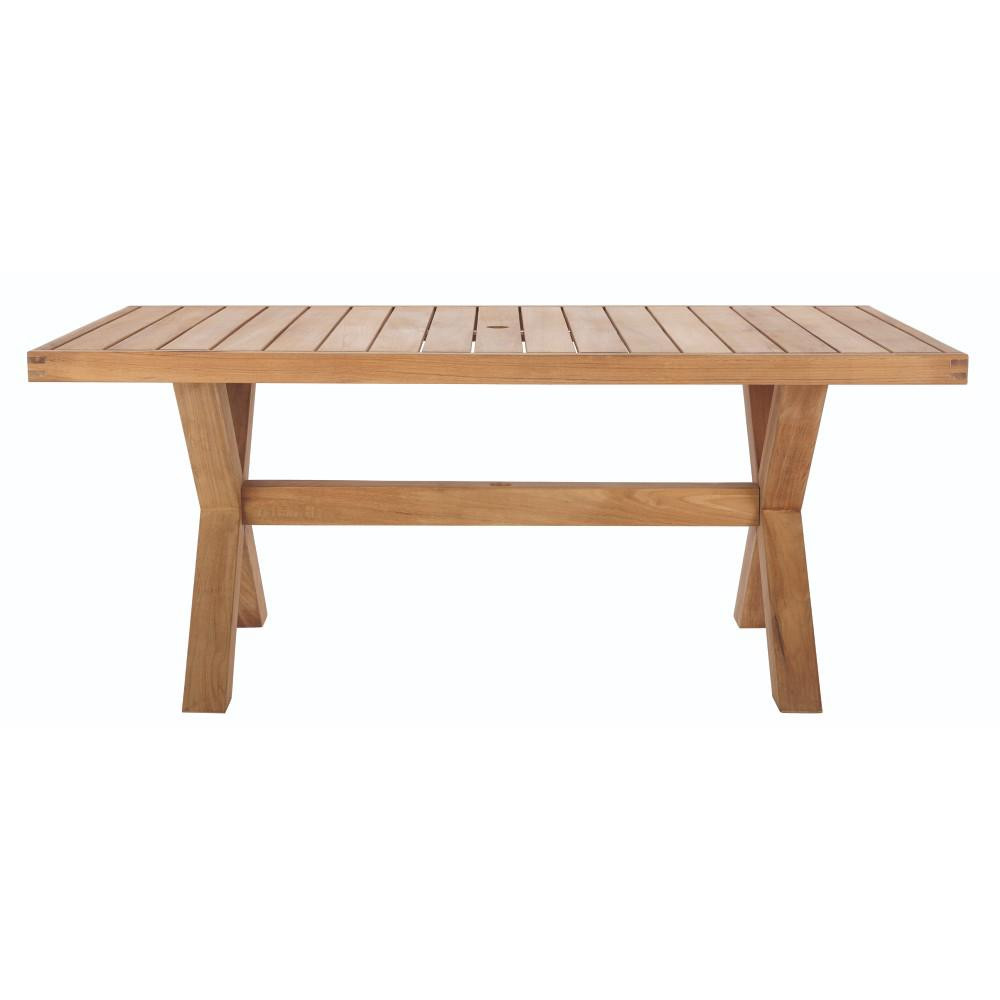 Best ideas about Rectangular Patio Dining Table
. Save or Pin Home Decorators Collection Naples Teak Rectangular Outdoor Now.
