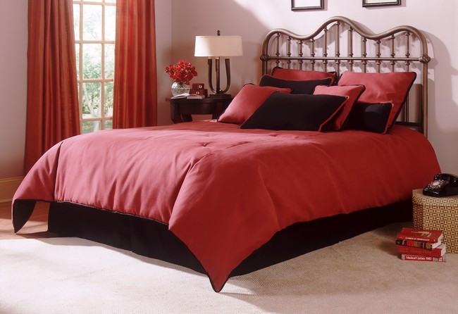 Best ideas about Red And Black Bedroom
. Save or Pin Color Your World Inspiring Red White and Black Bedroom Now.