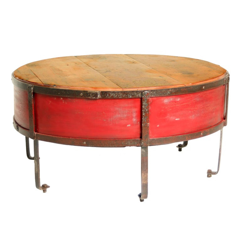 Best ideas about Red Coffee Table
. Save or Pin Vintage Industrial Round Red Coffee Table at 1stdibs Now.