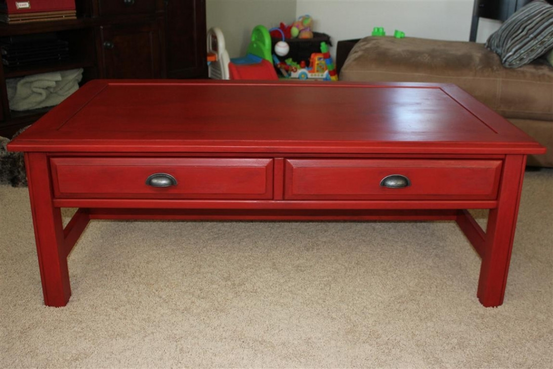 Best ideas about Red Coffee Table
. Save or Pin 15 Best Ideas of Distressed Red Coffee Table Now.