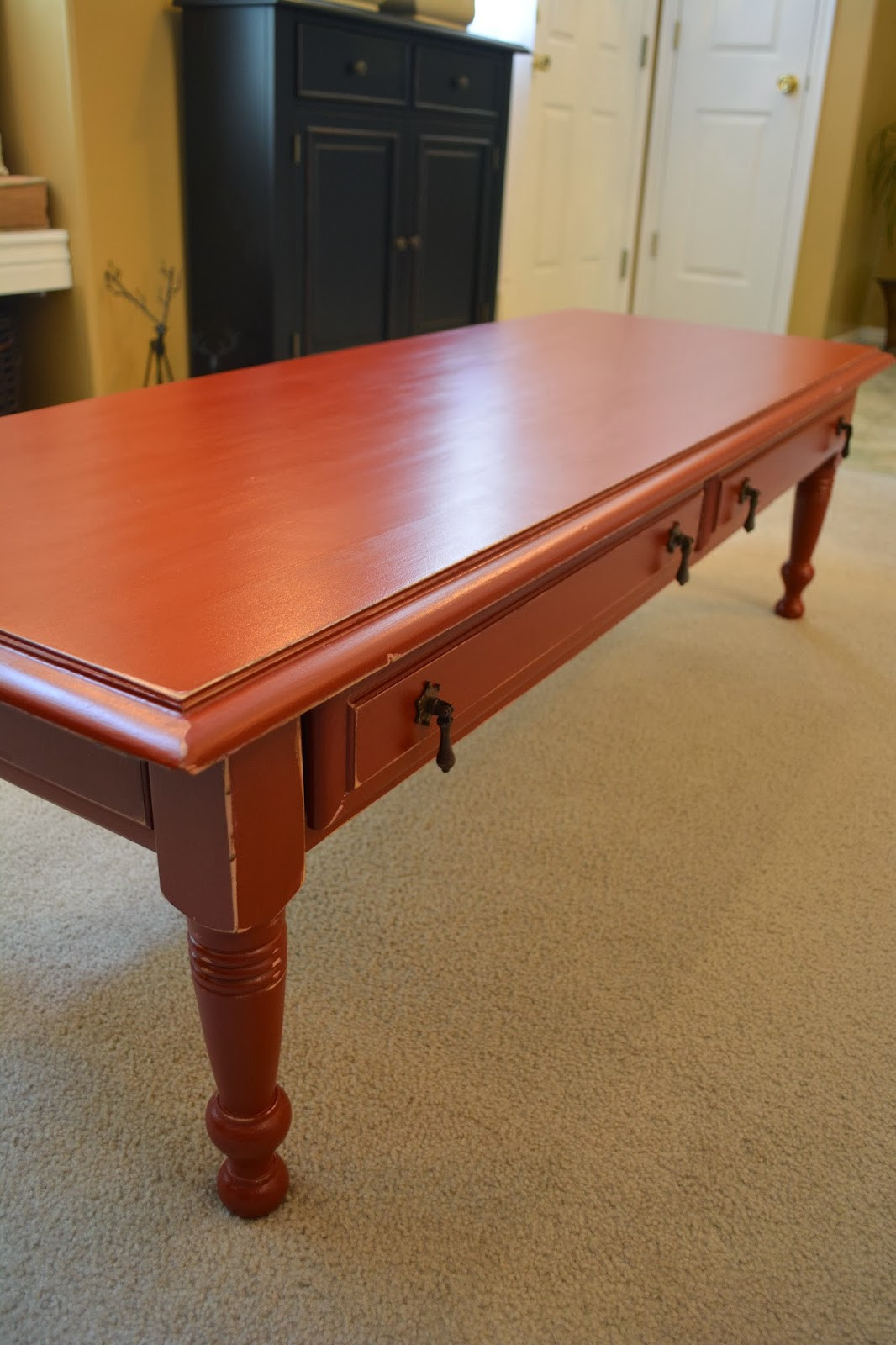 Best ideas about Red Coffee Table
. Save or Pin B s Refurnishings Red Pepper Coffee Table Privately Sold Now.