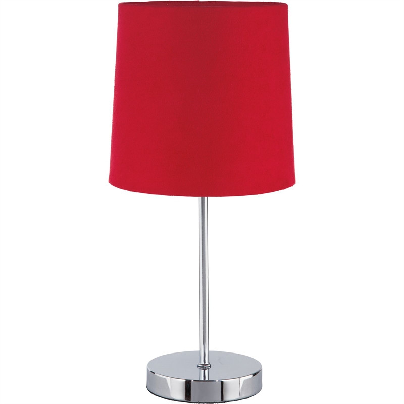 Best ideas about Red Desk Lamp
. Save or Pin Touch Faux Suede Table Lamp Red at Homebase Now.