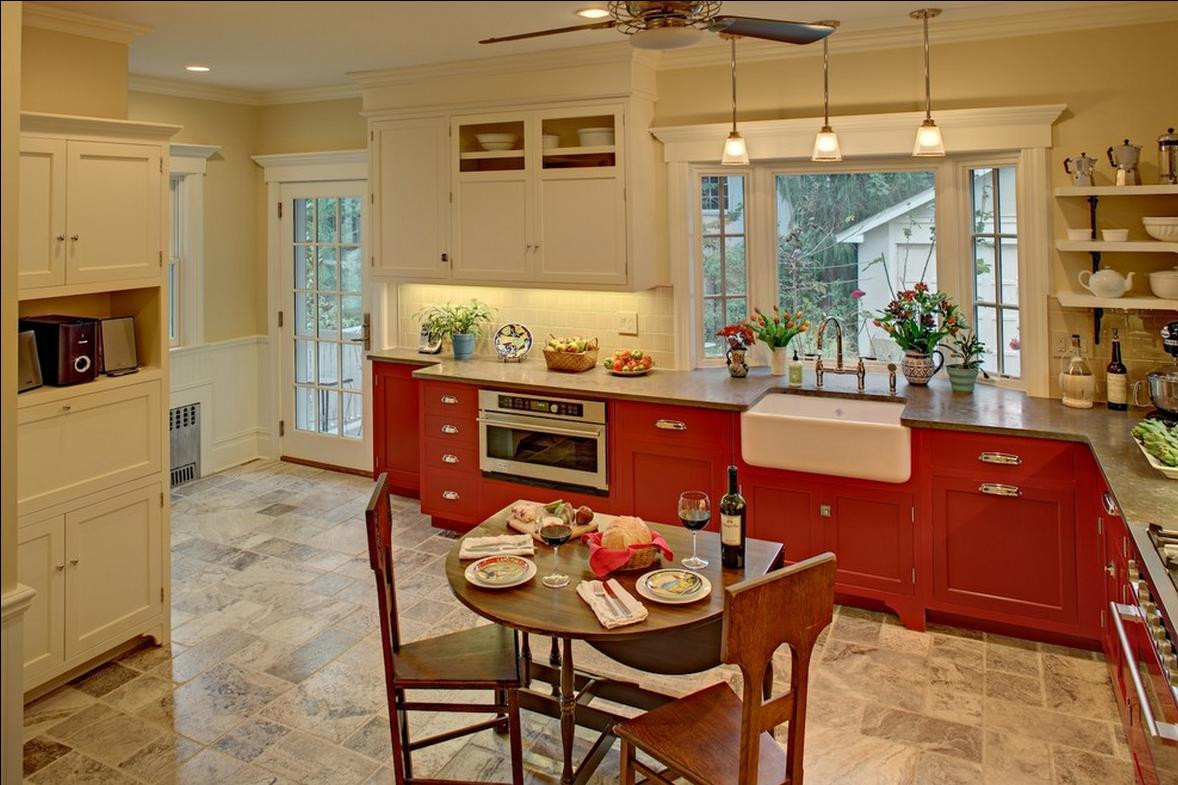 Best ideas about Red Kitchen Cabinets
. Save or Pin Delorme Designs RED AND WHITE KITCHEN LOVE Now.