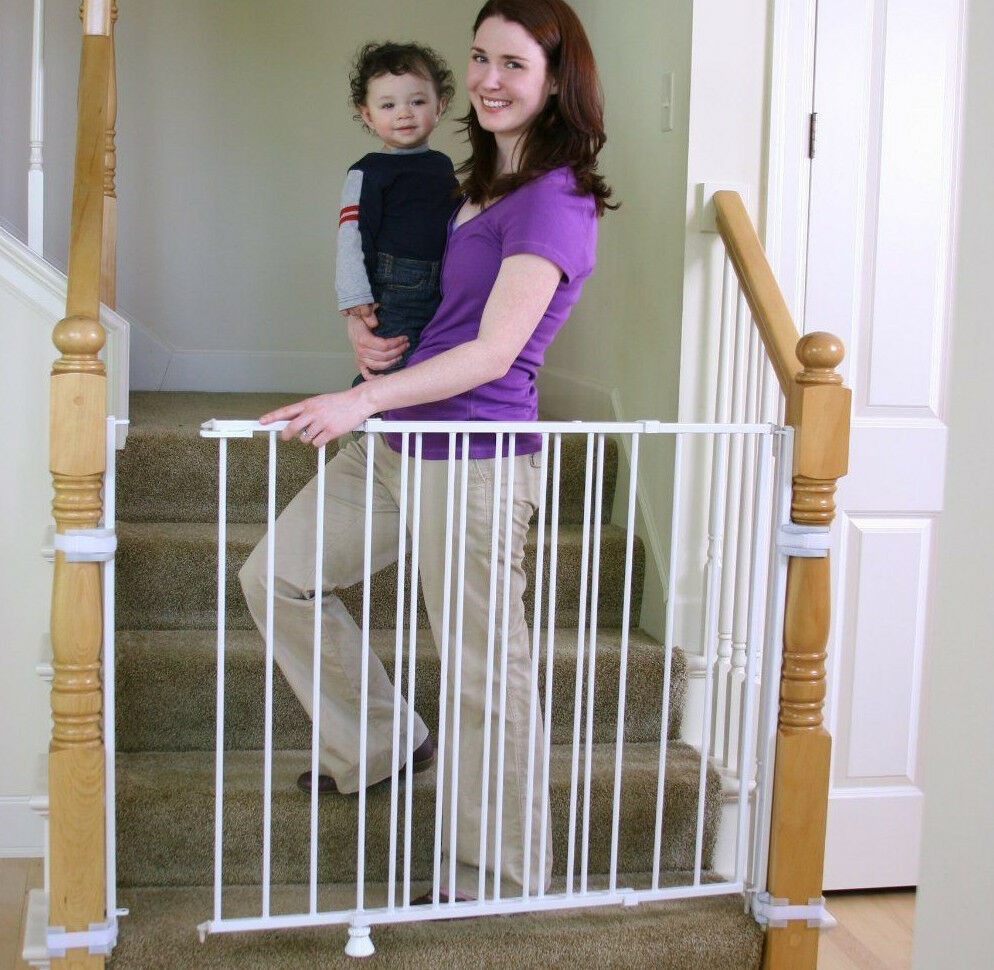 Best ideas about Regalo Top Of Stair Safety Gate
. Save or Pin Regalo Extra Tall Top Stairs Gate With Mounting Kit Now.