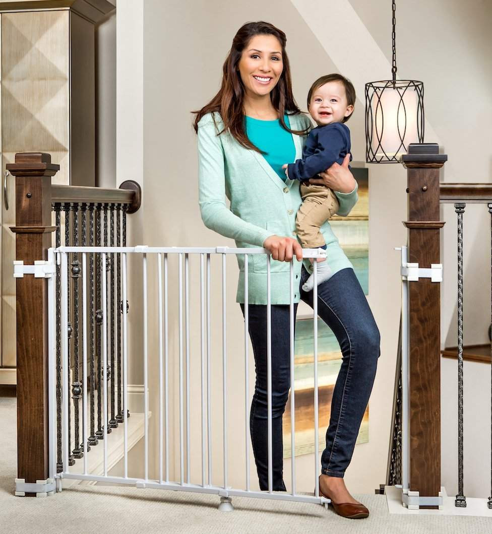 Best ideas about Regalo Top Of Stair Safety Gate
. Save or Pin Top 10 Best Safety Gates for Stairs Now.