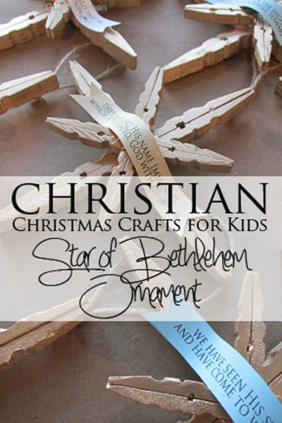 Best ideas about Religious Christmas Craft For Kids
. Save or Pin The Star of Bethlehem Christian Christmas Craft Tutorial Now.