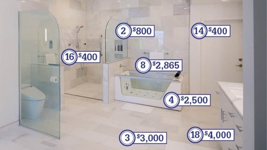 Best ideas about Remodel Bathroom Cost
. Save or Pin How Much Does a Master Bathroom Remodel Cost Now.