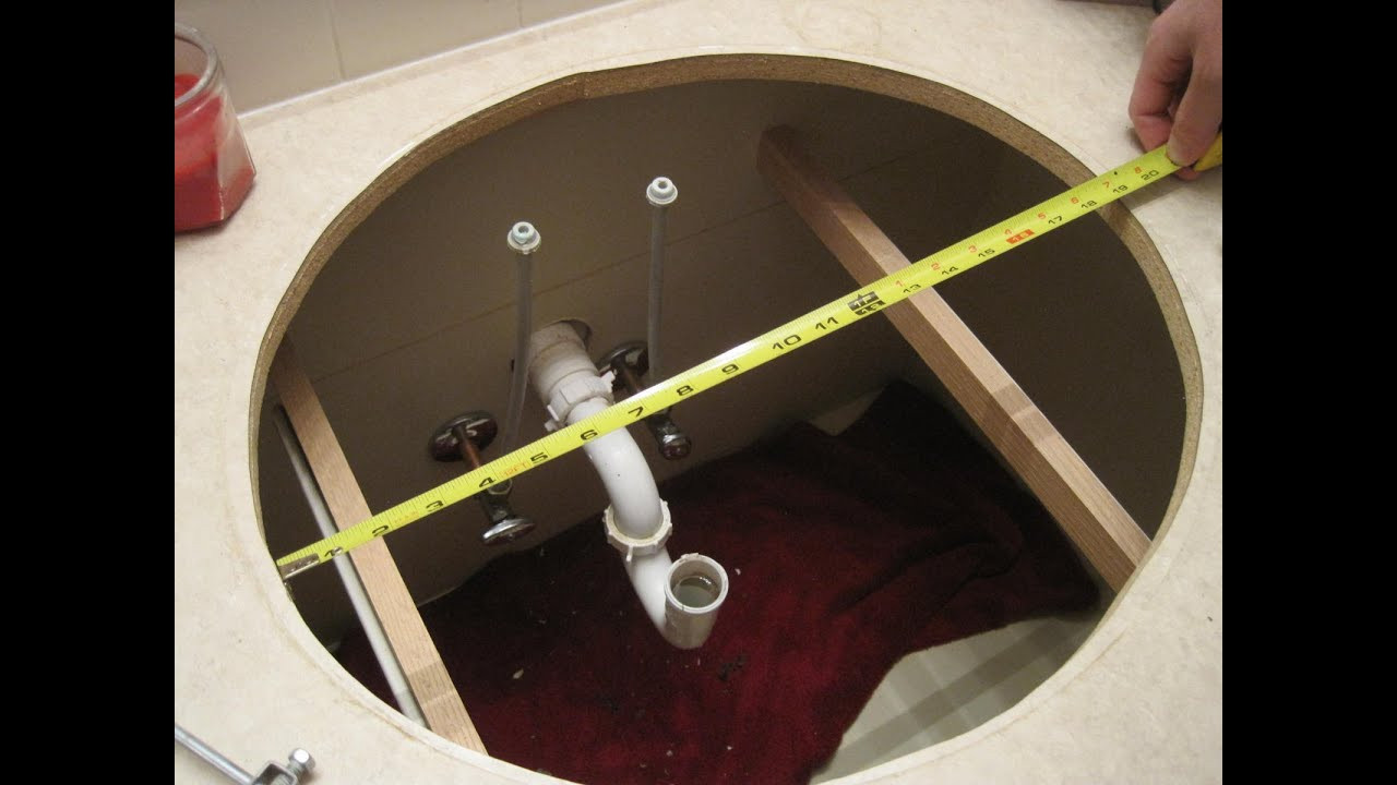 Best ideas about Replace Bathroom Sink
. Save or Pin How to Install a Drop In Bathroom Sink Now.