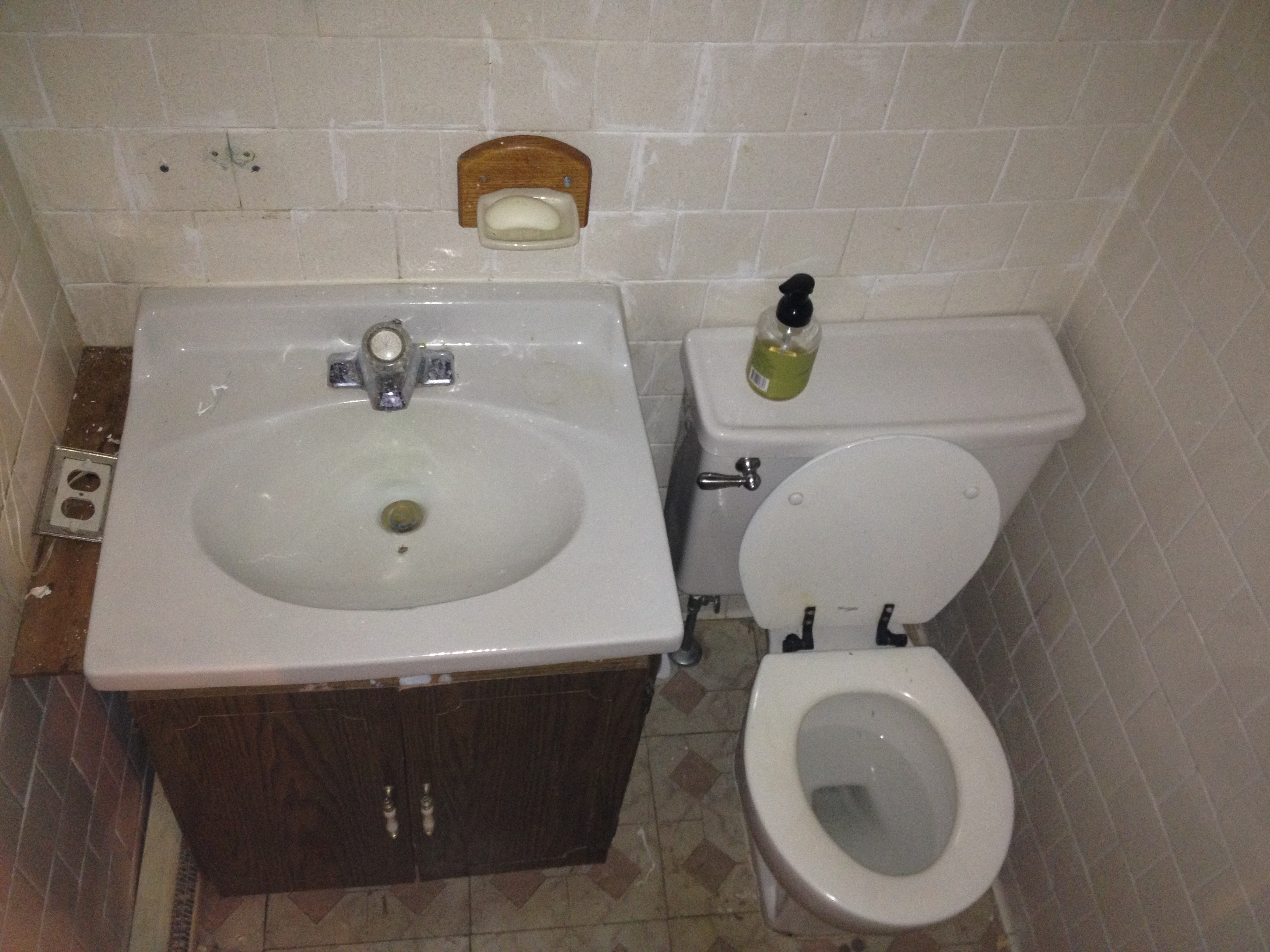 Best ideas about Replace Bathroom Sink
. Save or Pin Replacing The Bathroom Sink Part 1 A Farmhouse Reborn Now.