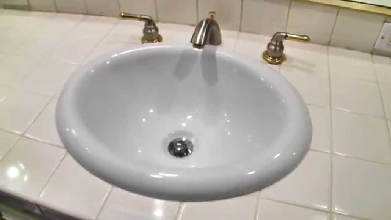 Best ideas about Replace Bathroom Sink
. Save or Pin Bathroom sink installation Now.