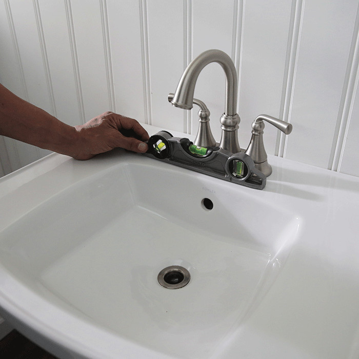 Best ideas about Replace Bathroom Sink
. Save or Pin How to Install a Pedestal Sink Now.