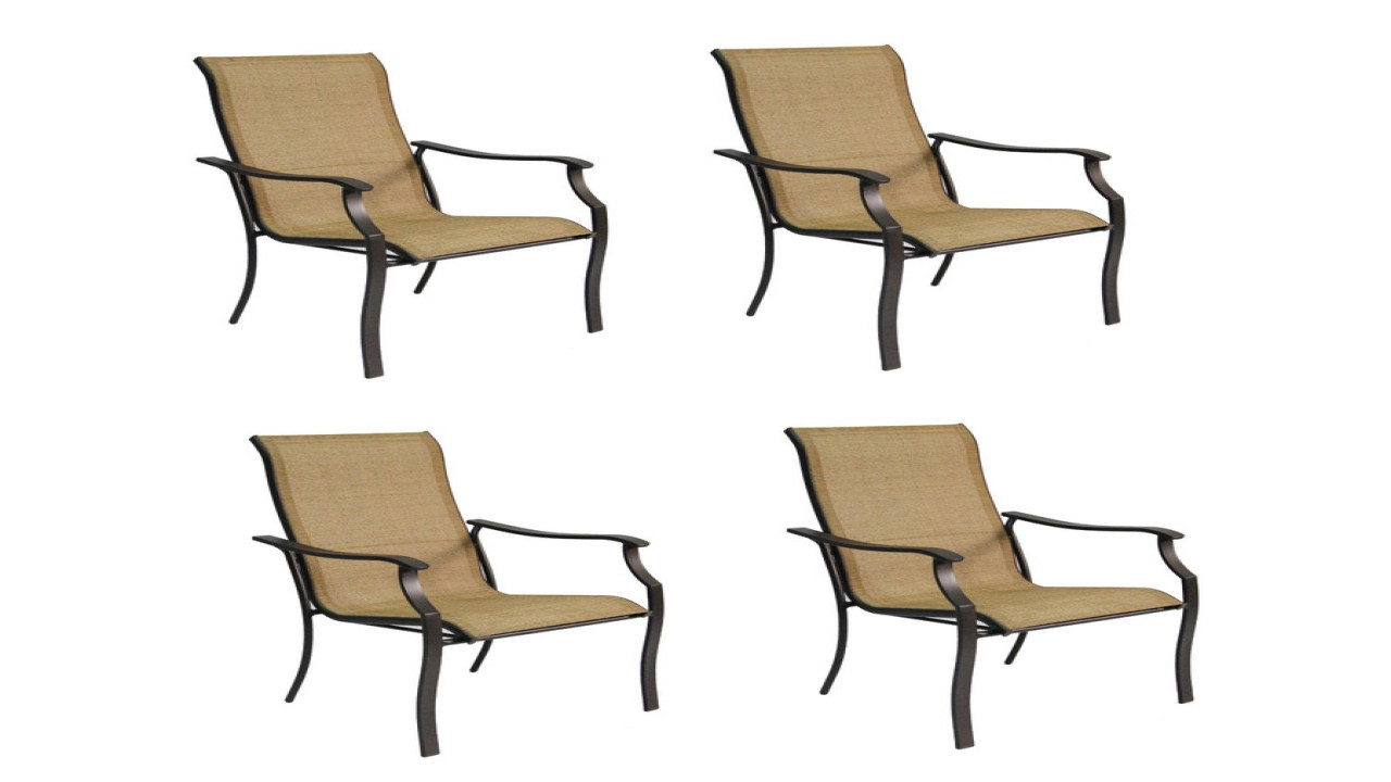 Best ideas about Replacement Slings For Patio Chairs Lowes
. Save or Pin Brown Sling Seat Steel Stackable Patio Dining Chairs At Now.