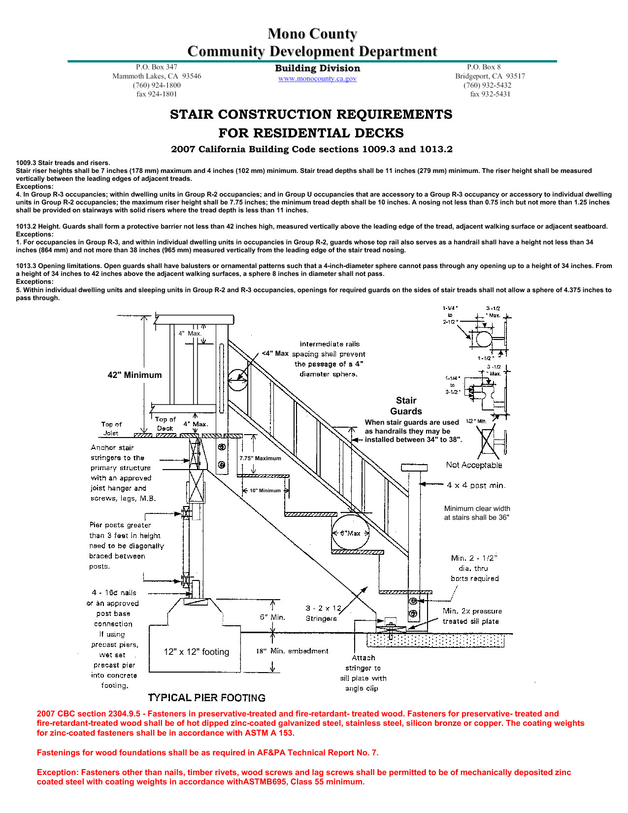 Best ideas about Residential Staircase Codes
. Save or Pin Deck stair landing code Now.