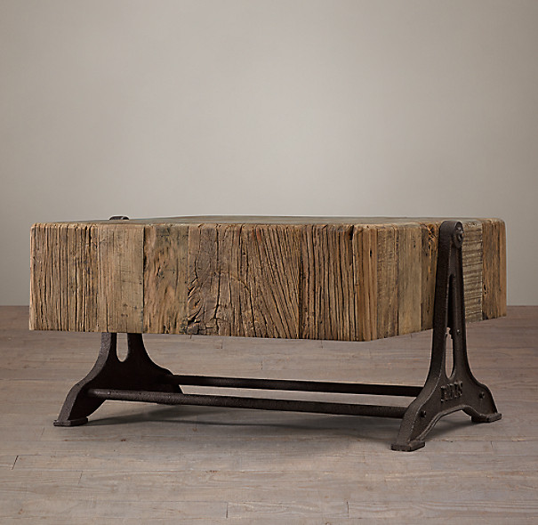 Best ideas about Restoration Hardware Coffee Table
. Save or Pin Reclaimed Russian Pine Industrial Coffee Table Now.