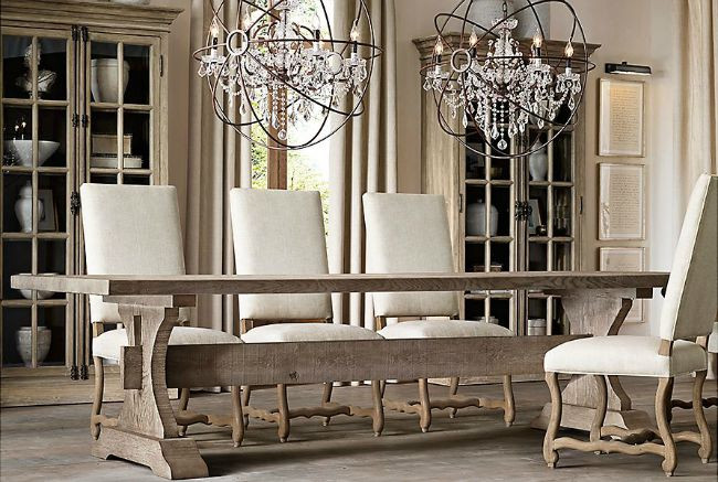 Best ideas about Restoration Hardware Dining Table
. Save or Pin Favorite Farmhouse Trestle Tables & Progress on Our Now.