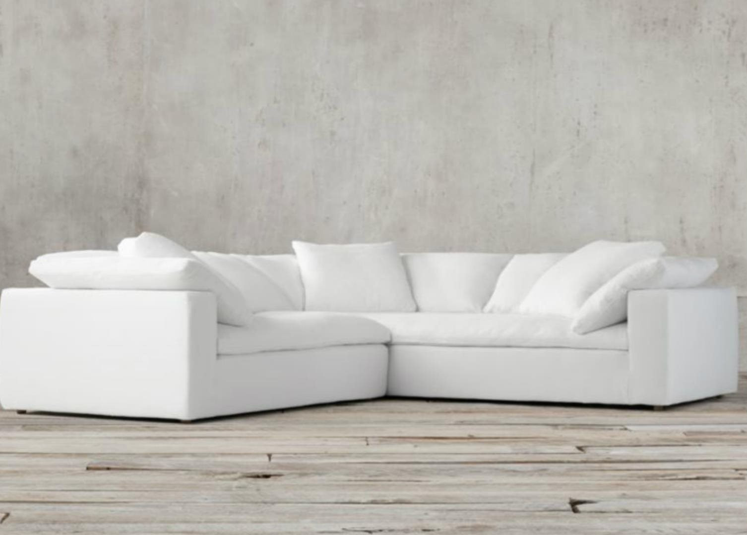 Best ideas about Restoration Hardware Sofa
. Save or Pin Restoration Hardware Cloud Modular Slipcovered Sofa for Now.