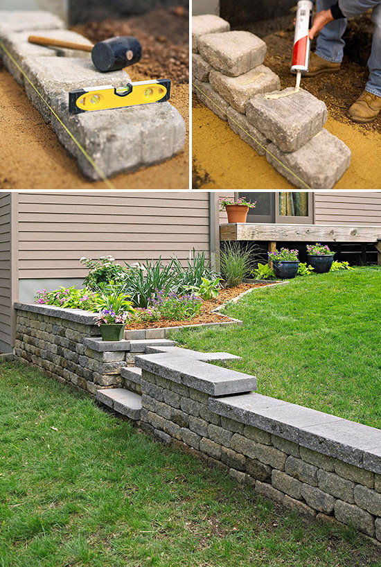 Best ideas about Retaining Walls DIY
. Save or Pin DIY Garden Retaining Walls Now.