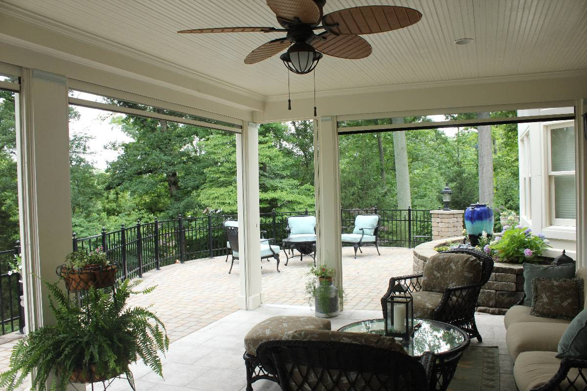 Best ideas about Retractable Patio Screens
. Save or Pin Screened Porches with Retractable Screens Stoett Industries Now.