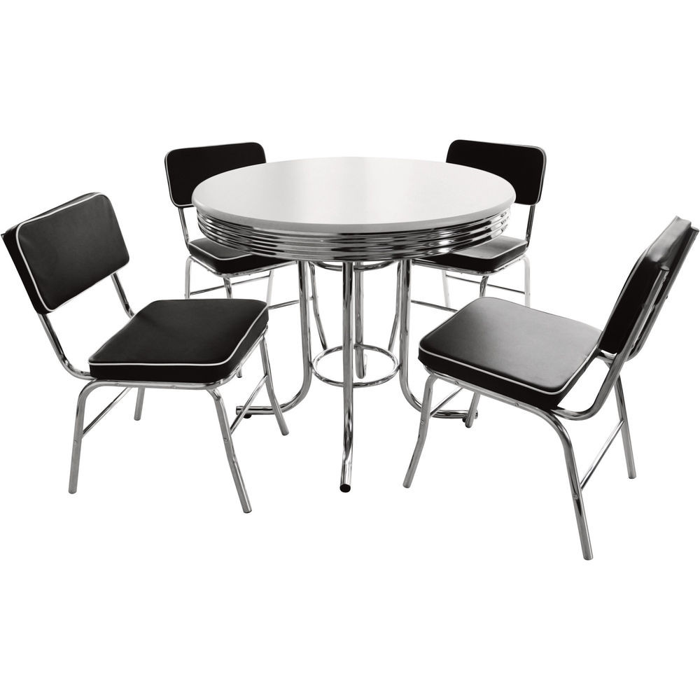 Best ideas about Retro Dining Table
. Save or Pin Black and White Retro Dining Table and Chairs Set Now.