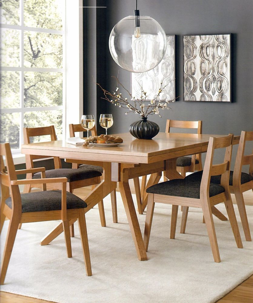 Best ideas about Retro Dining Table
. Save or Pin 7 Pc Amish Sonora Modern Retro Trestle Dining Table Set Now.