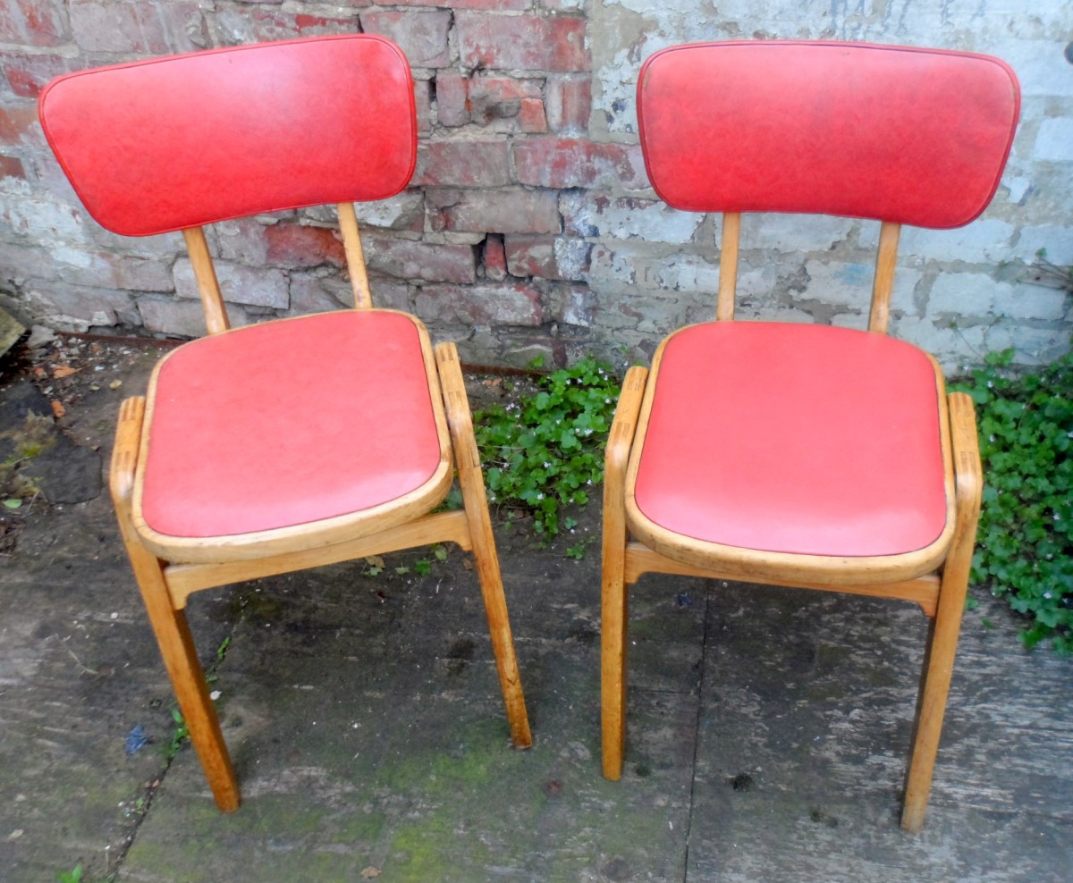 Best ideas about Retro Kitchen Chairs
. Save or Pin Pair of Vintage Mid 20th Century Retro Kitchen Diner Now.