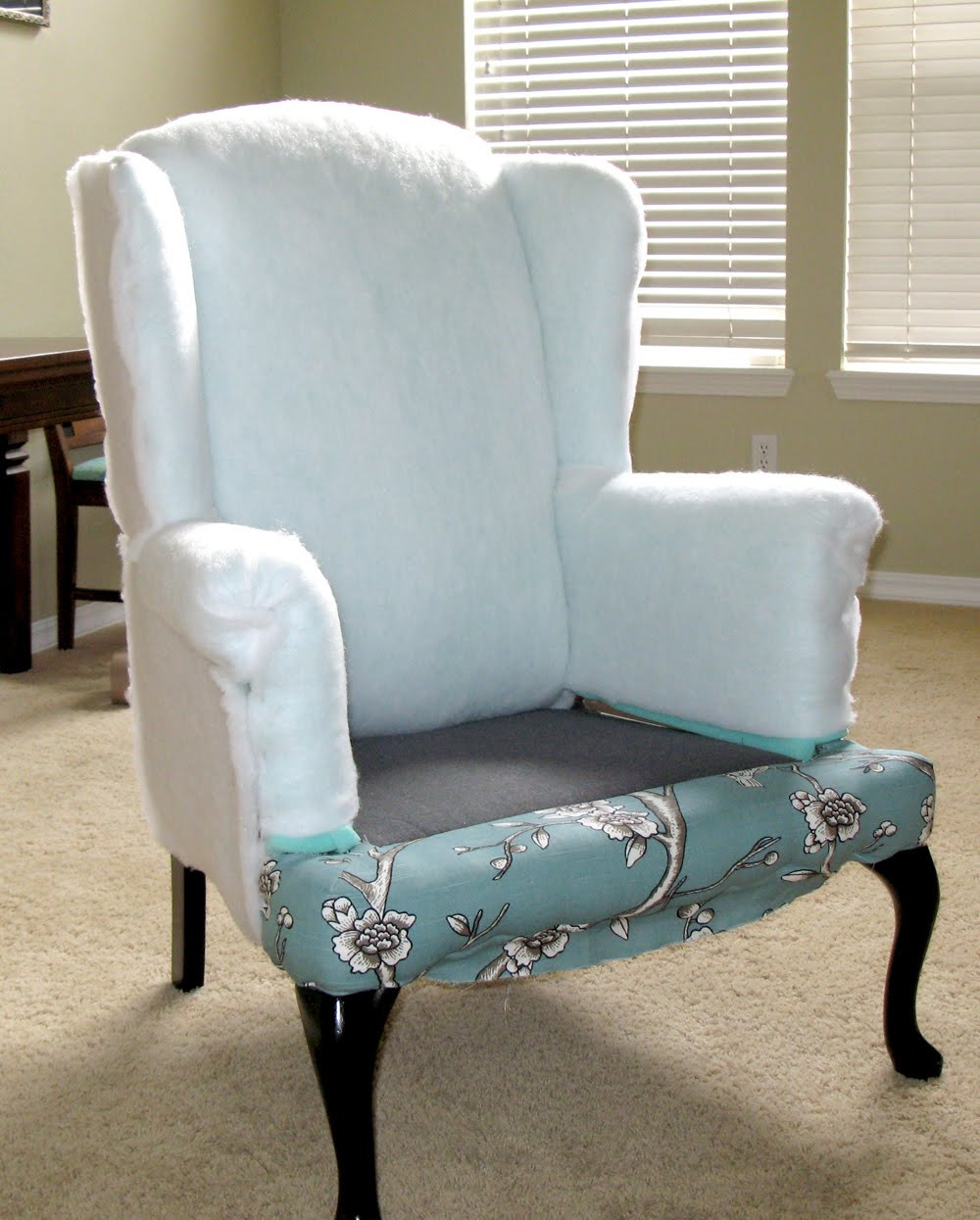 Best ideas about Reupholster Chair DIY
. Save or Pin Brilliant Diy Reupholster Armchair MediasUpload Now.