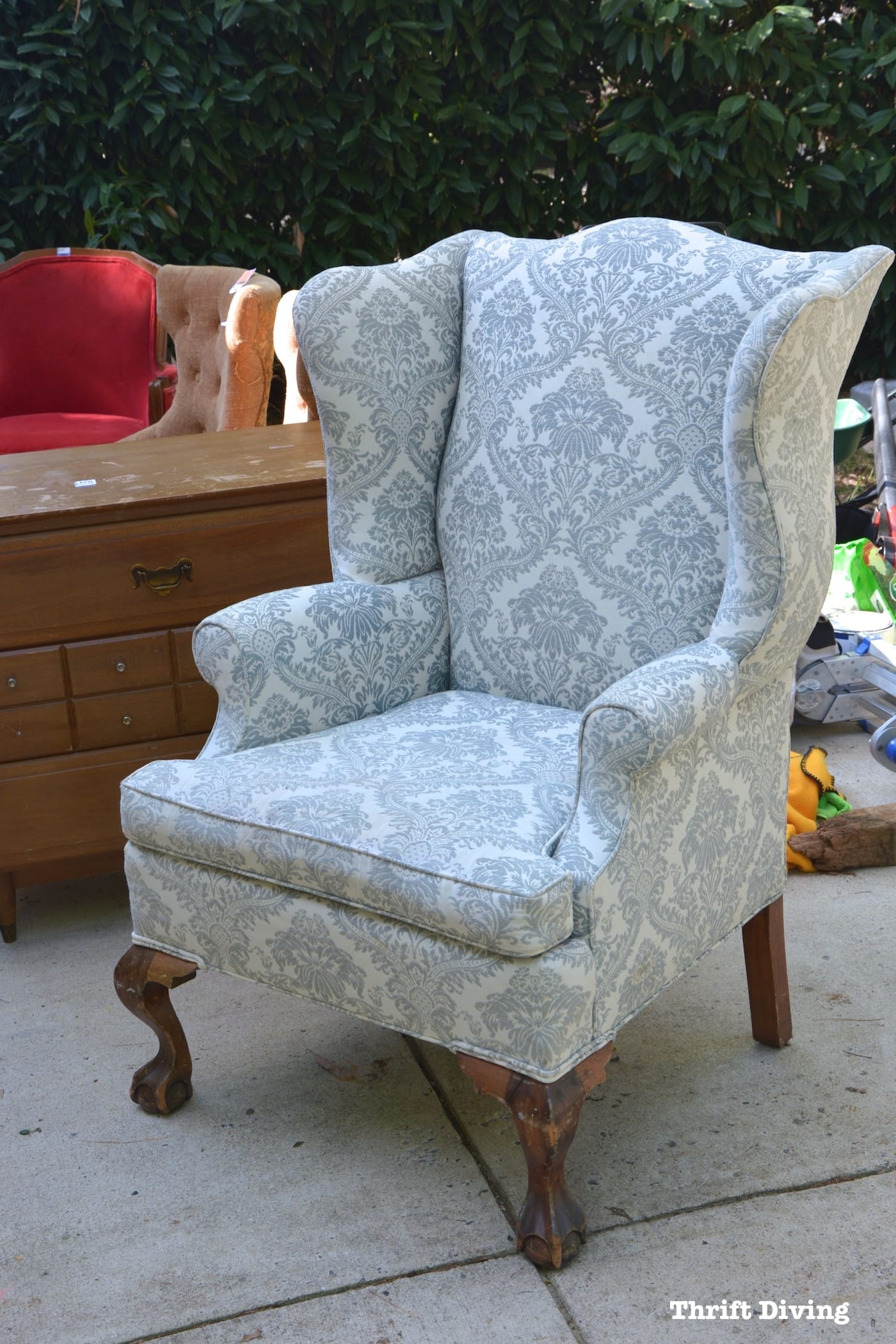 Best ideas about Reupholster Chair DIY
. Save or Pin How to Reupholster a Wingback Chair A Step by Step Now.