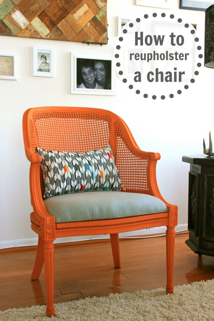 Best ideas about Reupholster Chair DIY
. Save or Pin How to Reupholster a Chair Infarrantly Creative Now.
