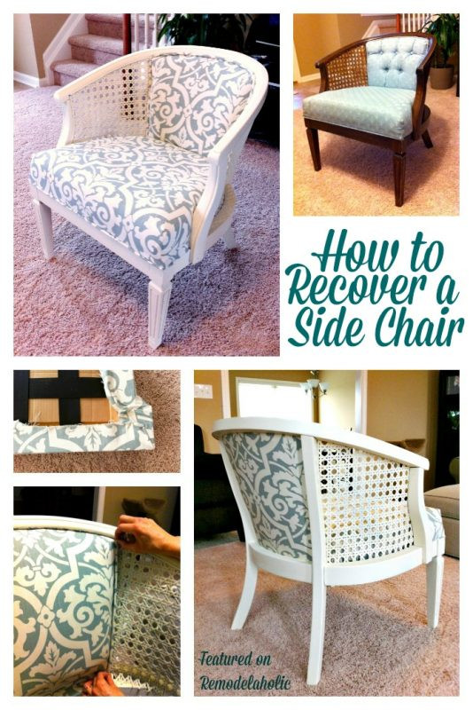 Best ideas about Reupholster Chair DIY
. Save or Pin Remodelaholic Now.