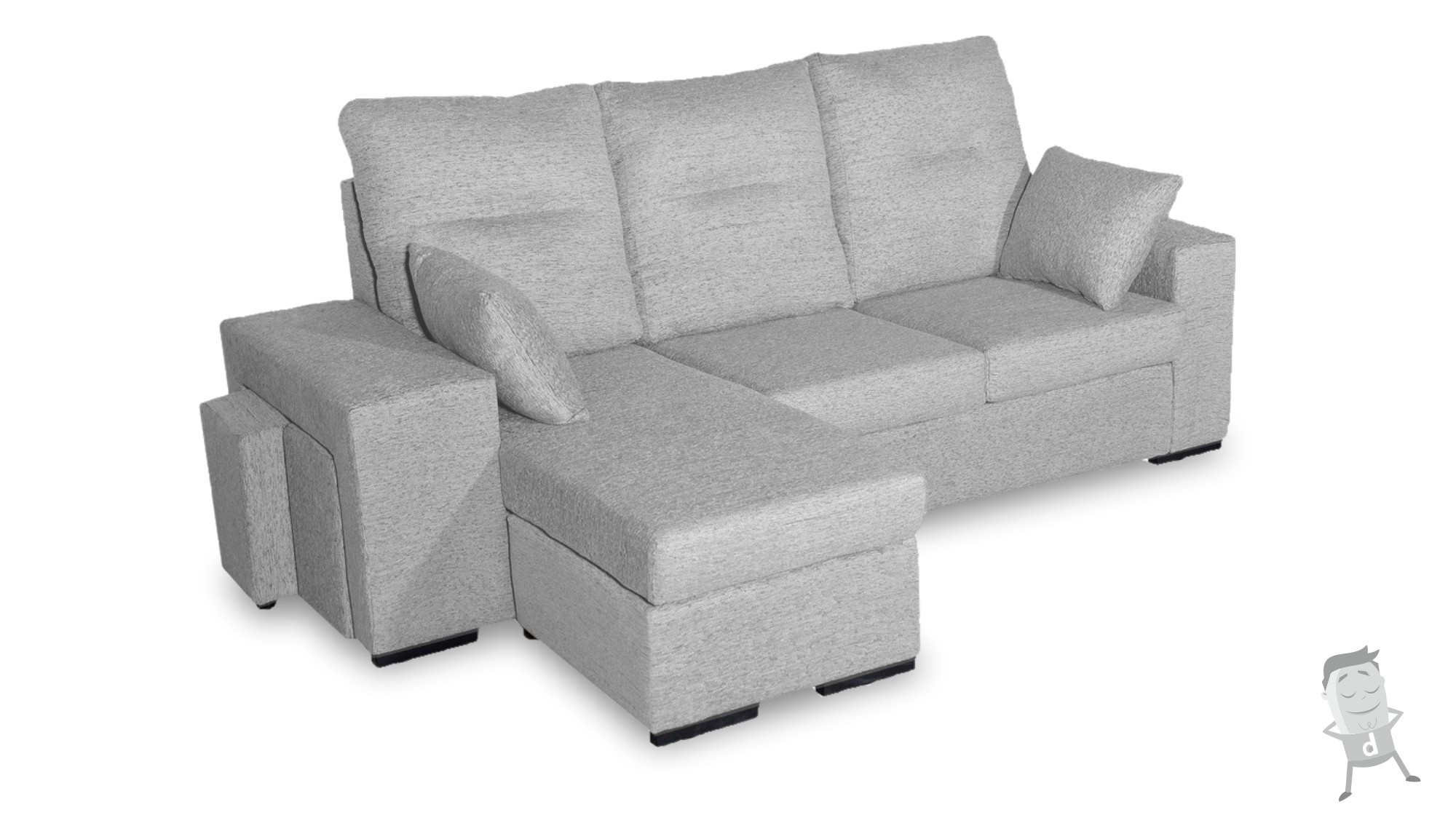 Best ideas about Reversible Chaise Sofa
. Save or Pin Sofá Chaise Longue Martyel reversible Now.