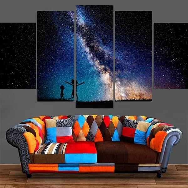 Best ideas about Rick And Morty Wall Art
. Save or Pin Rick & Morty Inspired 19 Canvas Wall Art Now.