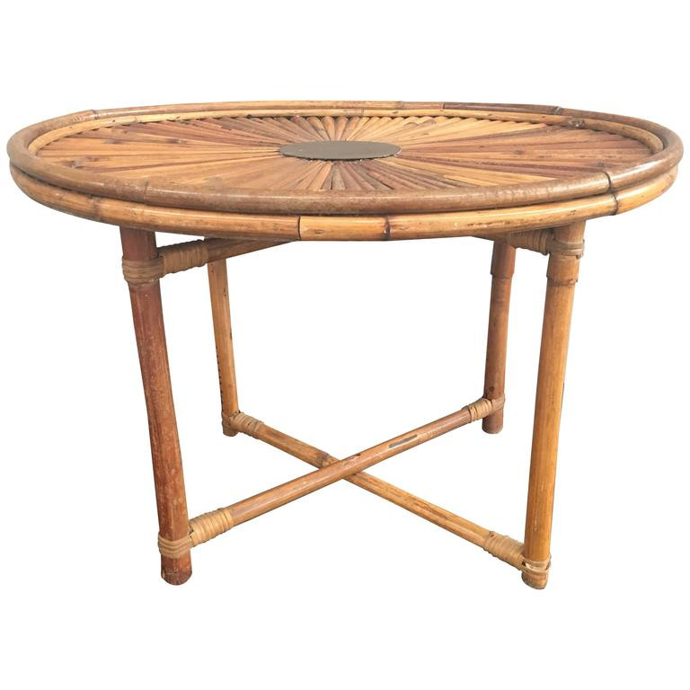 Best ideas about Rising Coffee Table
. Save or Pin Chic Bamboo Coffee Table Rising Sun Signed Gabriella Now.