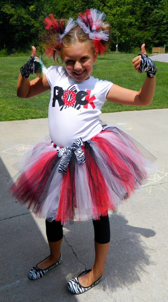Best ideas about Rock Costume DIY
. Save or Pin Girls Rockstar Rock Star Diva Birthday Outfit by Now.