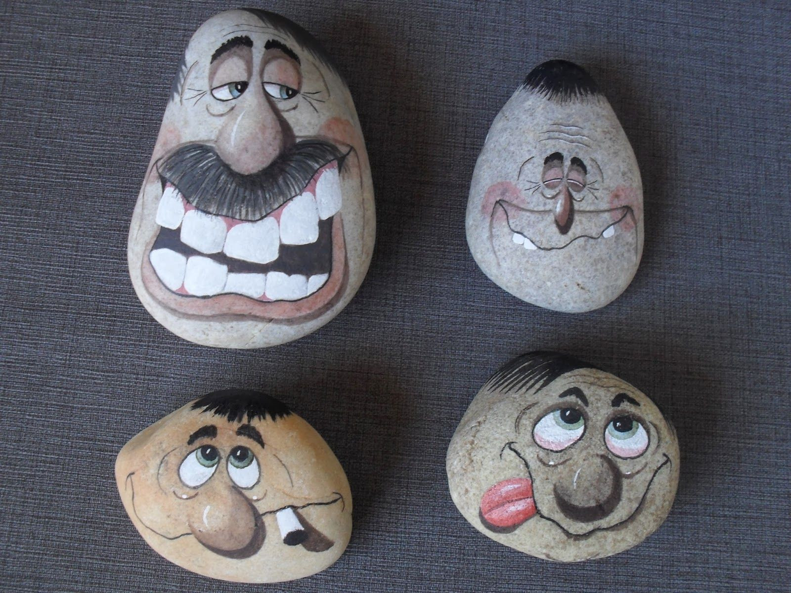 Best ideas about Rock Crafts For Adults
. Save or Pin PedraBrasil Pedras pintadas paints for fun Now.