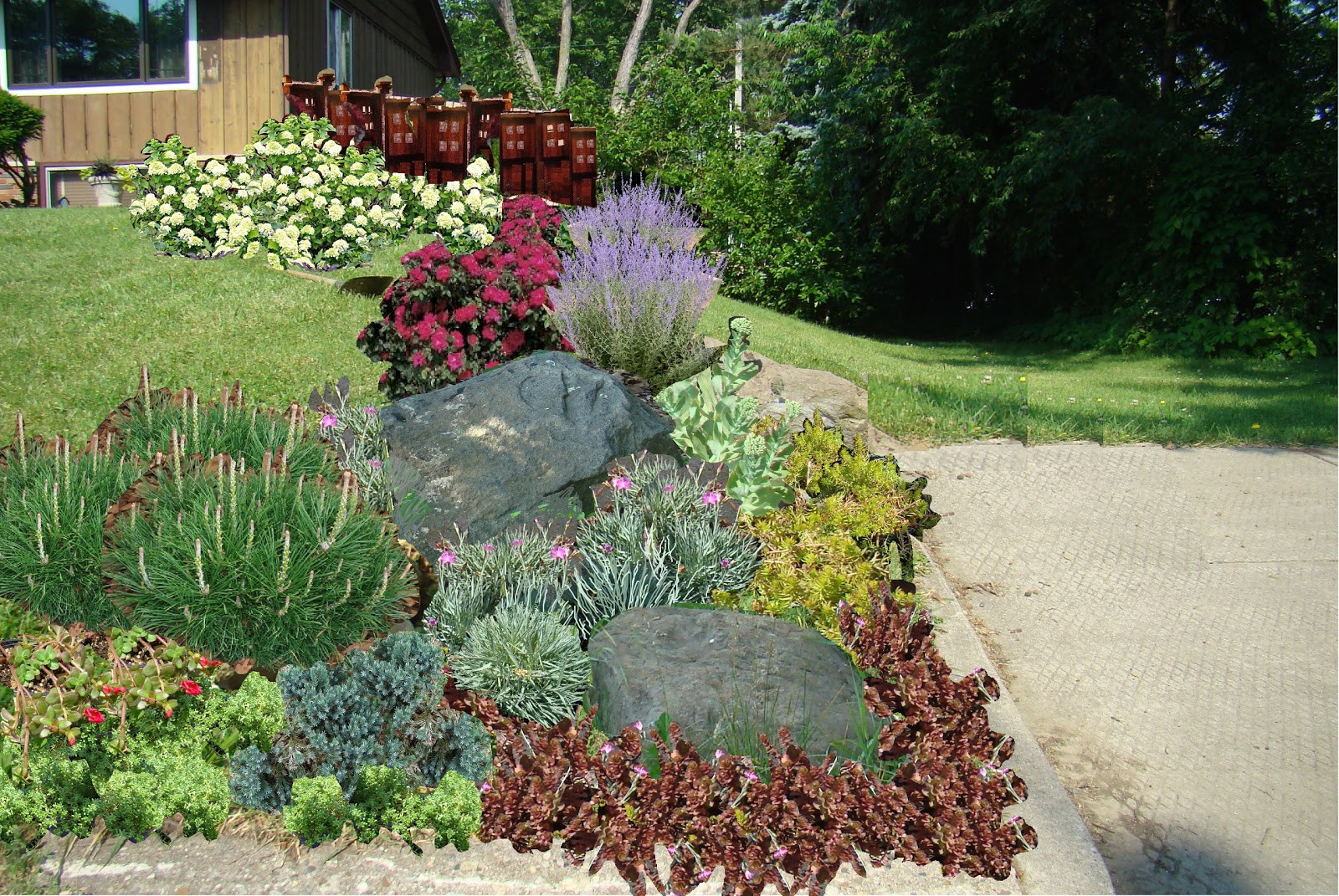 Best ideas about Rock Garden Ideas For Front Yard
. Save or Pin Renovate My Ranch May 2012 Now.
