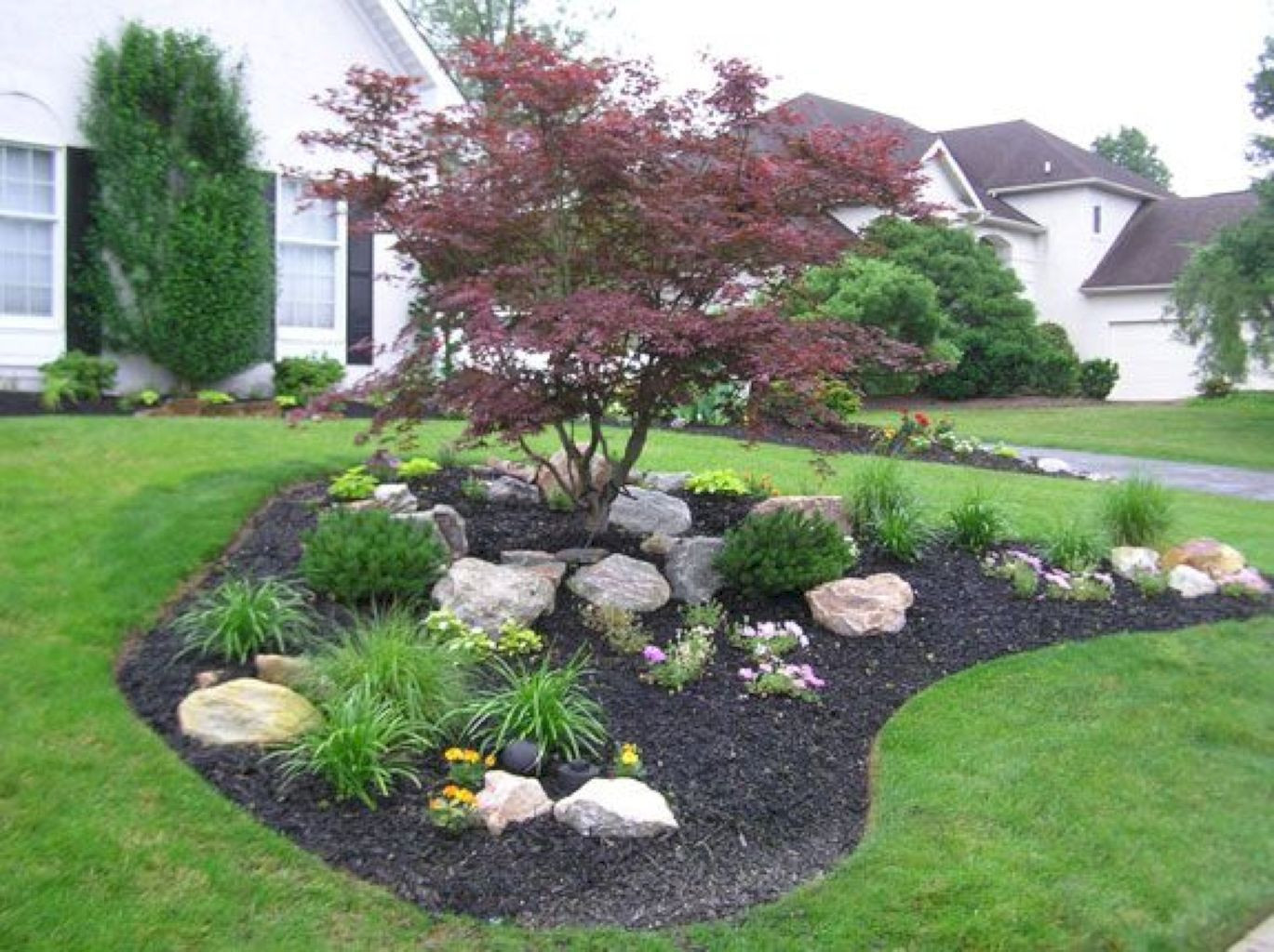 Best ideas about Rock Garden Ideas For Front Yard
. Save or Pin 54 Beautiful Front Yard Rock Garden Ideas Now.