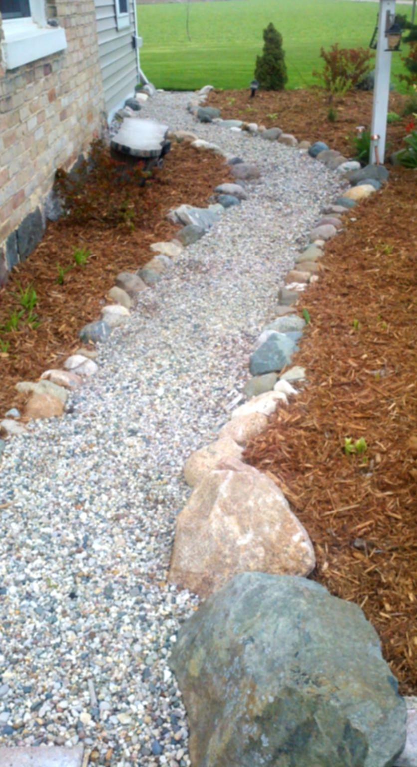 Best ideas about Rock Landscape Design
. Save or Pin Amazing Green Landscaping Ideas Mulch And Rock With Shrubs Now.