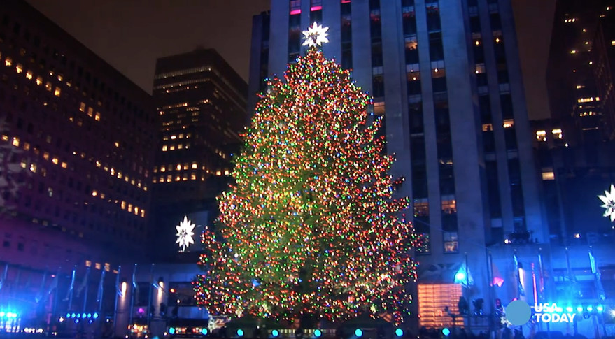 Best ideas about Rockefeller Center Tree Lighting
. Save or Pin The Rockefeller Center Christmas Tree goes live Now.