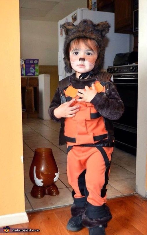 Best ideas about Rocket Raccoon Costume DIY
. Save or Pin Little Rocket Raccoon Halloween Costume Contest at Now.