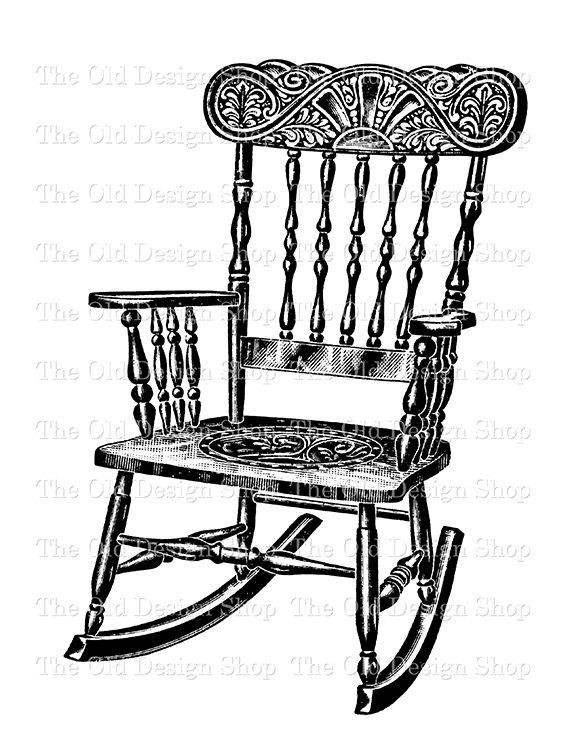 Best ideas about Rocking Chair Clipart
. Save or Pin Antique Rocking Chair Digital Download Printable Clip Art Now.