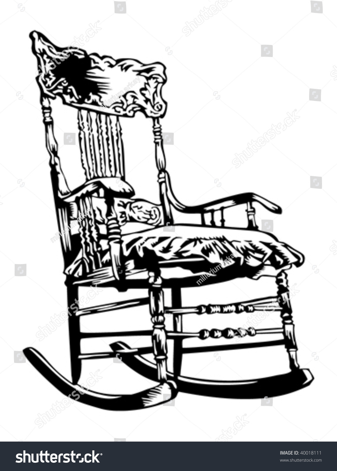 Best ideas about Rocking Chair Clipart
. Save or Pin Rocking Chair Illustration Stock Vector Now.