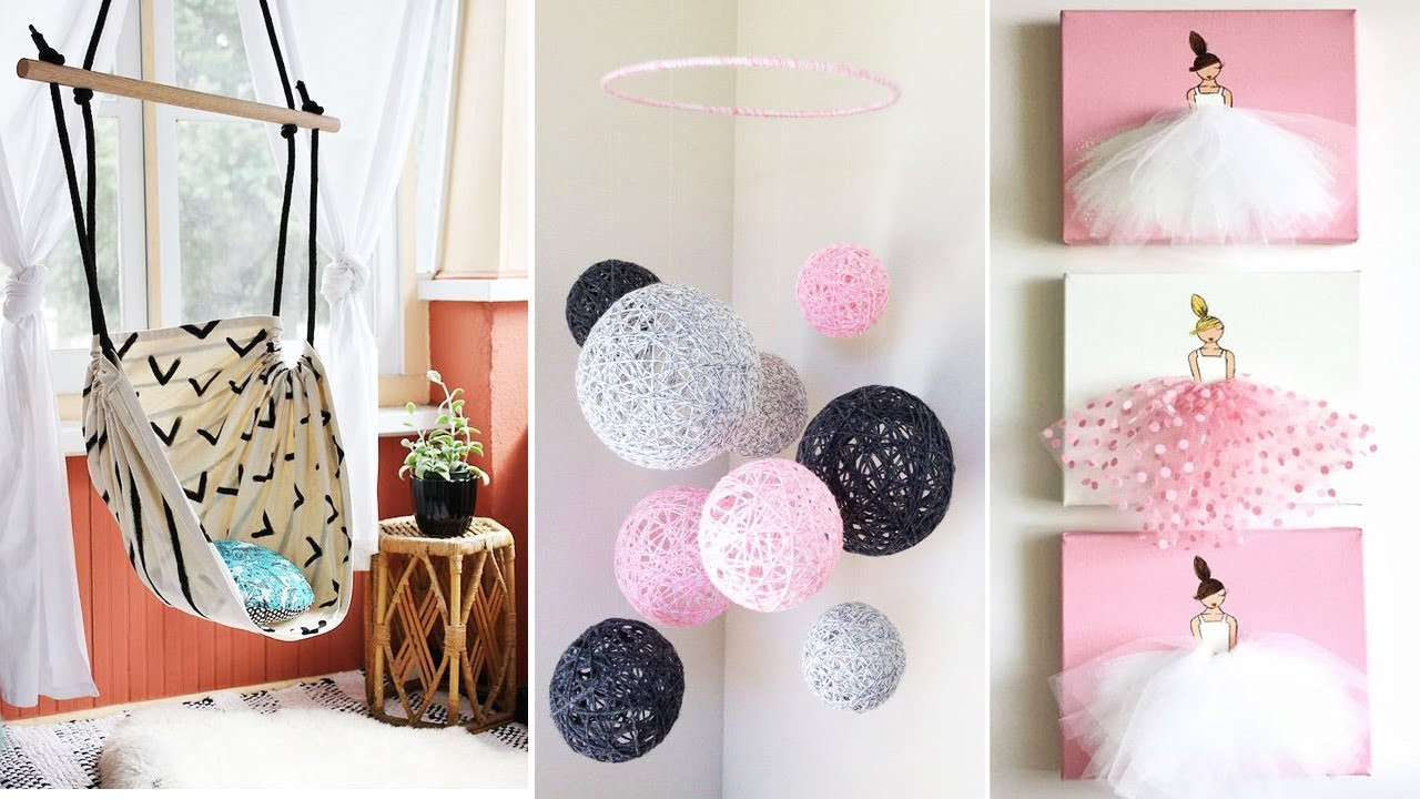 Best ideas about Room Decorations DIY
. Save or Pin DIY Room Decor 15 Easy Crafts at Home Diy Ideas for Now.
