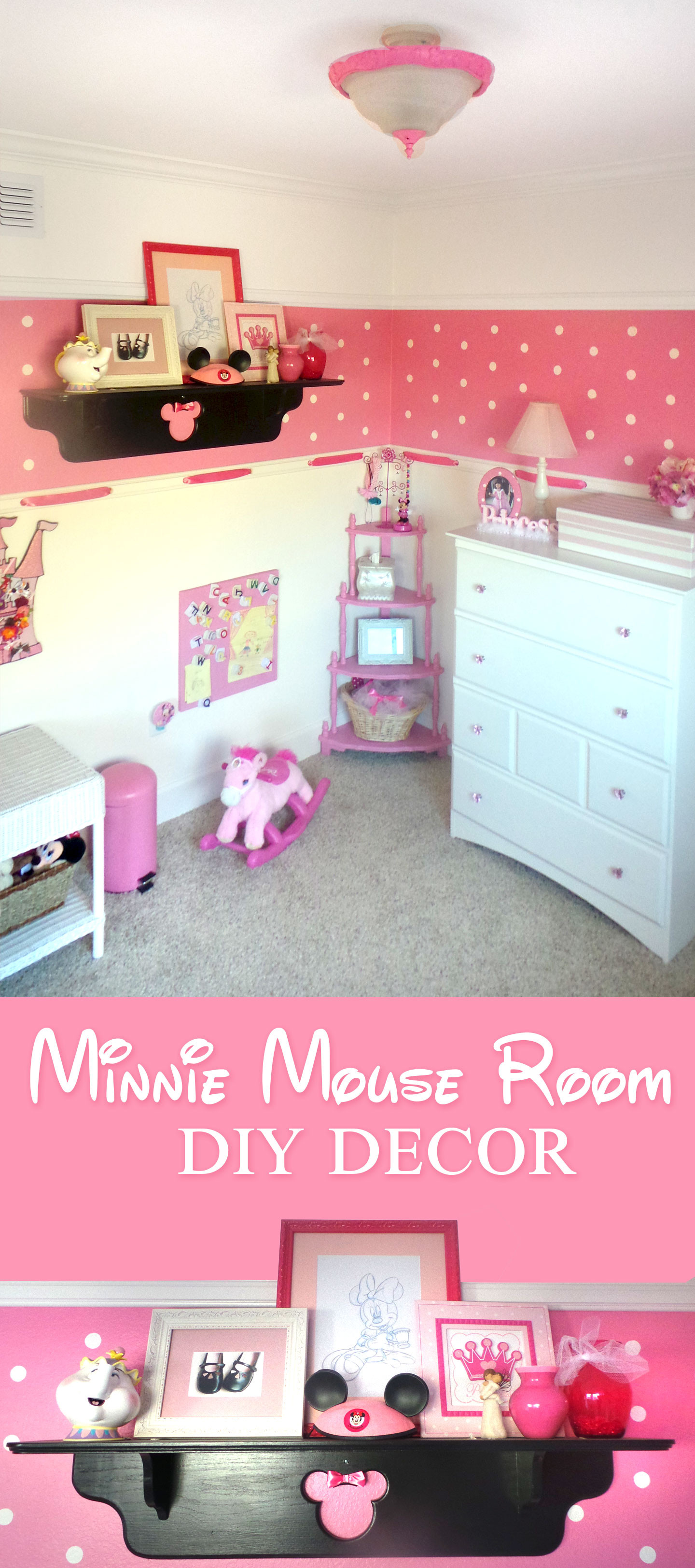 Best ideas about Room DIY Decor
. Save or Pin Minnie Mouse Room DIY Decor Highlights Along the Way Now.