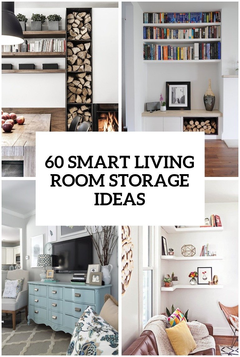 Best ideas about Room Storage Ideas
. Save or Pin 60 Simple But Smart Living Room Storage Ideas DigsDigs Now.