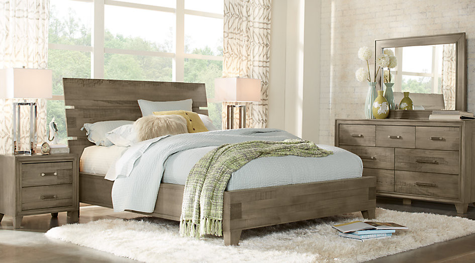 Best ideas about Rooms To Go Bedroom Set
. Save or Pin Crestwood Creek Gray 7 Pc Queen Panel Bedroom Queen Now.
