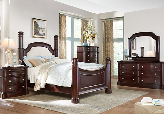 Best ideas about Rooms To Go Bedroom Set
. Save or Pin Dumont Cherry 5 Pc King Low Poster Bedroom Bedroom Sets Now.