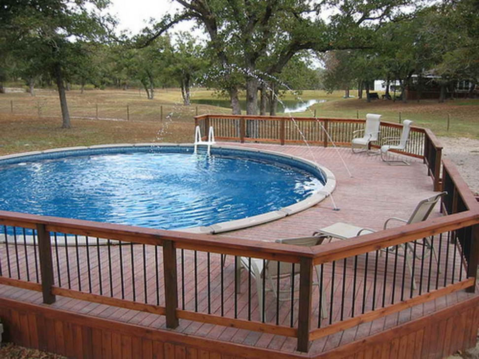 Best ideas about Round Above Ground Pool Deck Plans
. Save or Pin Pool Deck Ideas Image Swimming Clipgoo Now.