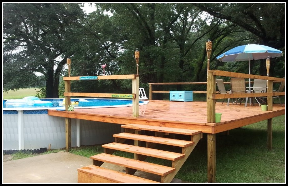 Best ideas about Round Above Ground Pool Deck Plans
. Save or Pin 24 Round Ground Pool Deck Plans Decks Home Now.