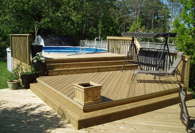 Best ideas about Round Above Ground Pool Deck Plans
. Save or Pin above ground pool decks Now.