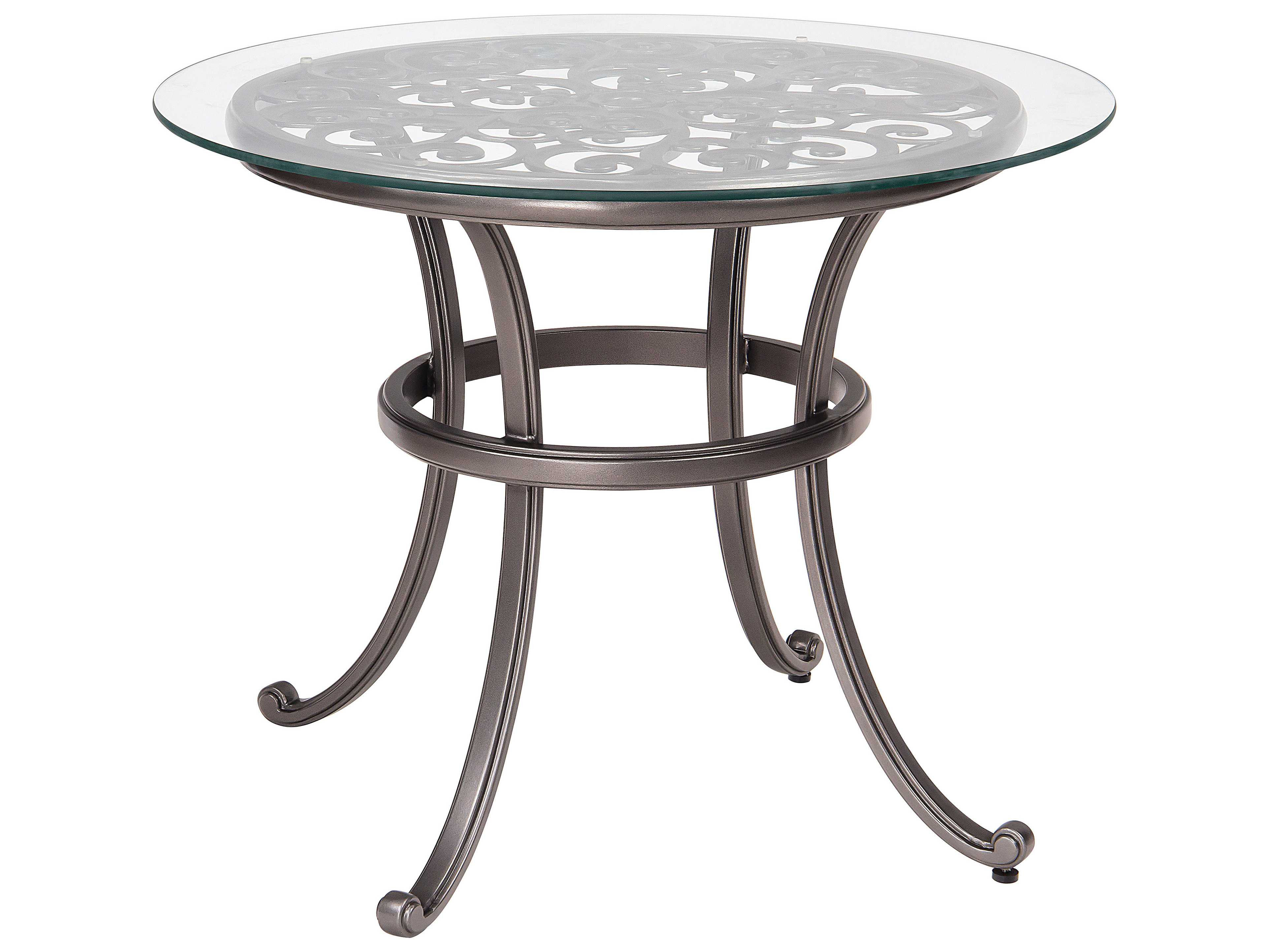 Best ideas about Round Glass Patio Table
. Save or Pin Woodard New Orleans Cast Aluminum 36 Round Glass Top Now.
